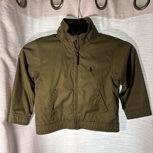 Polo by Ralph Lauren Olive Wind Breaker Jacket, Boys 2T